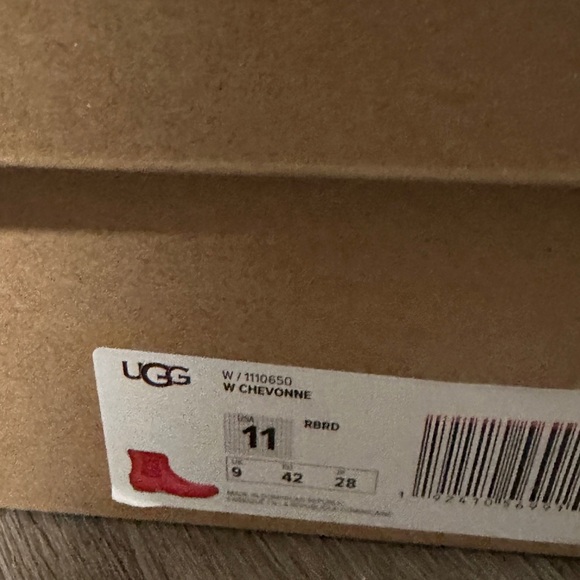 UGG Women's Chevonne Waterproof Chelsea Rainboots Size 11 - Picture 6 of 7